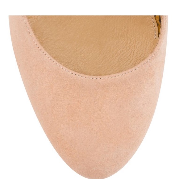 Charlotte Olympia Dolly Suede Blush sz. 41 (NWT) - Picture 5 of 8
